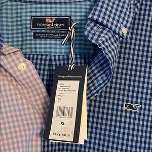 Mens Vineyard Vines XL classic fit whale shirt